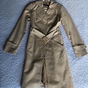 Kenneth Cole Reaction Cotton Trench Coat